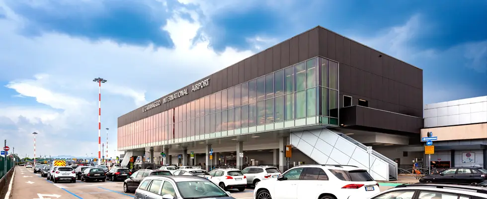 geoplast aquabox bergamo airport facade